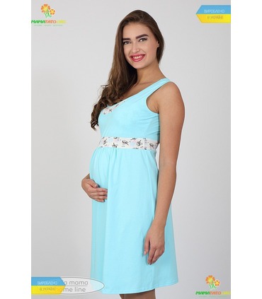 Нічна сорочка Села. від Юла Мама у категорії Нічні сорочки для вагітних на МамаТато