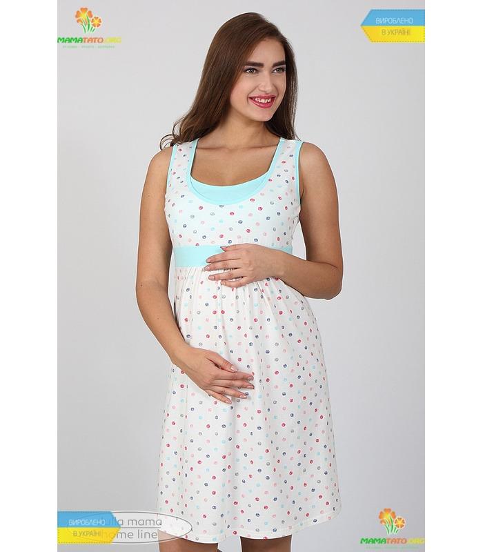 Ночная сорочка Села Горошек. от Юла Мама в категории Ночные рубашки для беременных на МамаТато