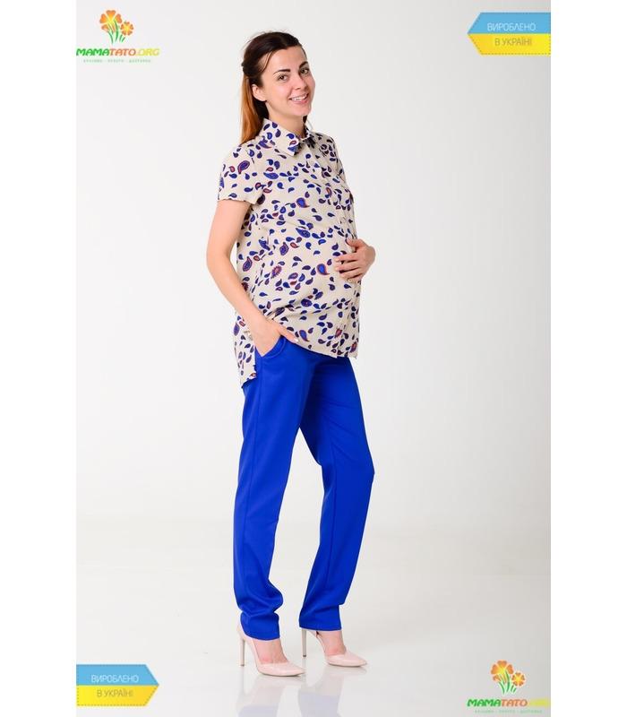 Штани класичні Яскрава Синь.