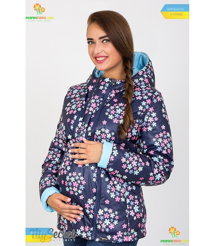 Двухсторонняя куртка Флойд Цветок.