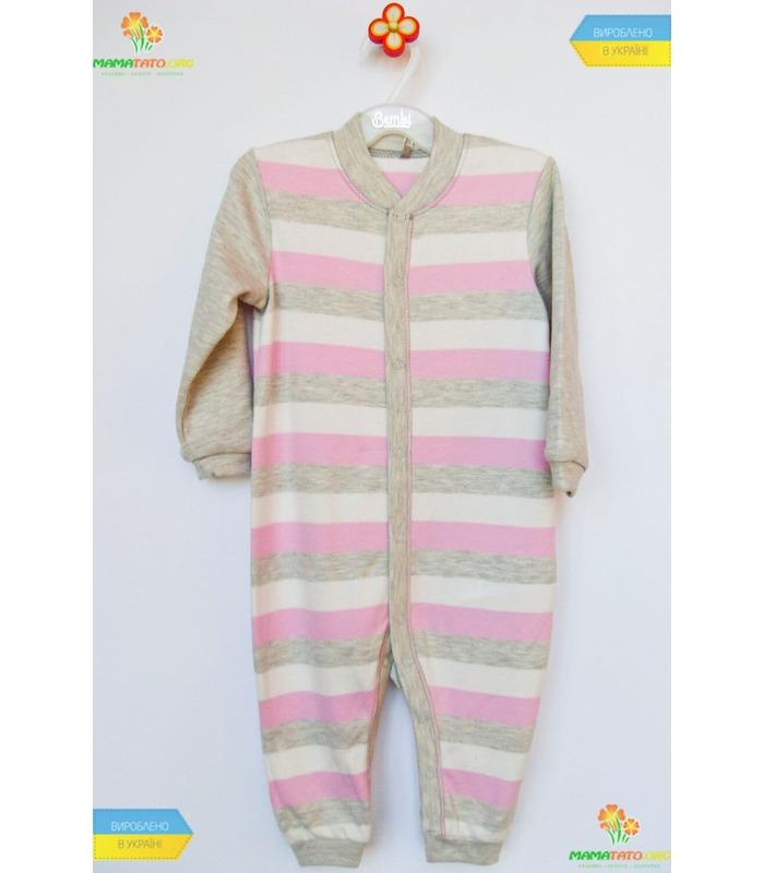 Комбінезон "Смугастик" (КБ83) інтерлок.