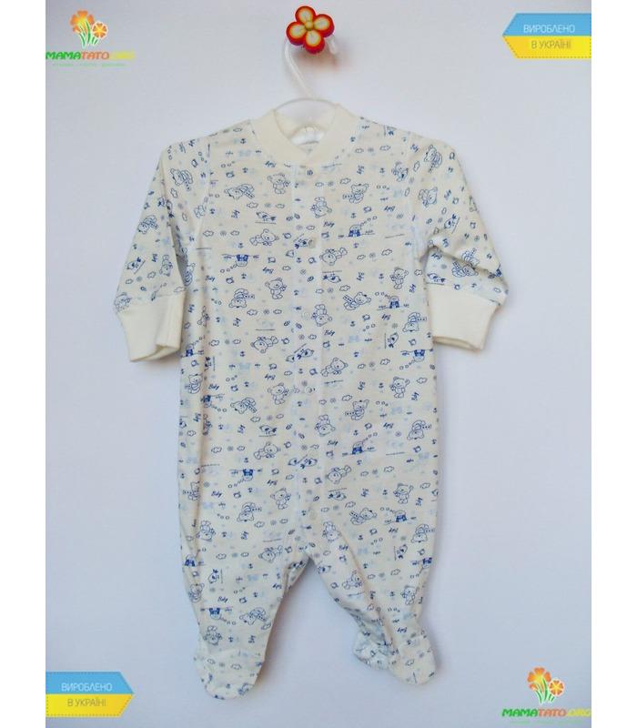 Комбинезон "Маленькие мишки" (КБ2) кулир.