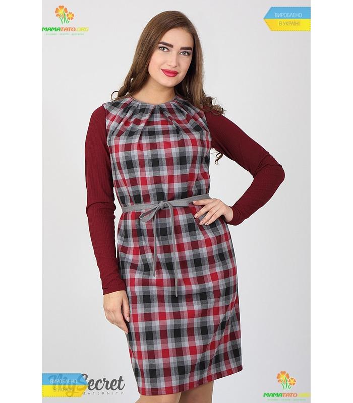 Сарафан у клітинку Devos для вагітних.