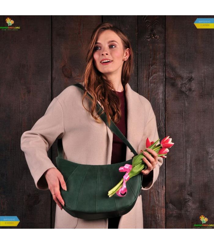 Жіноча сумка "Круасан".