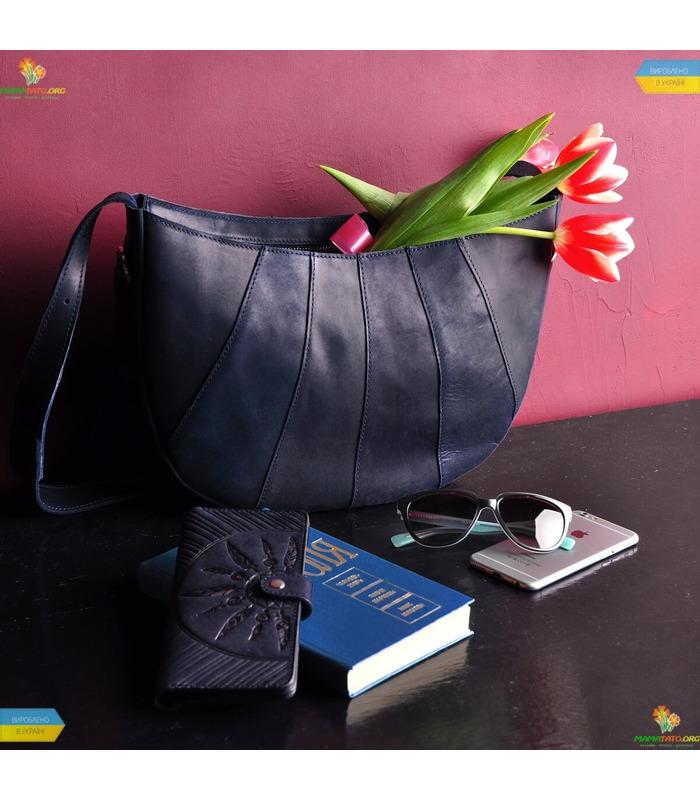 Жіноча сумка "Круасан".