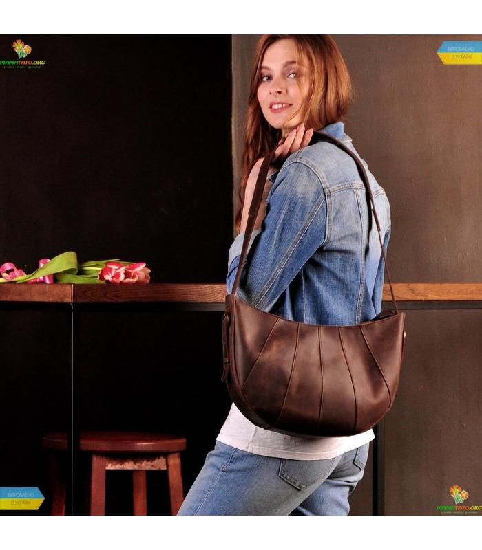 Женская сумка "Круассан".