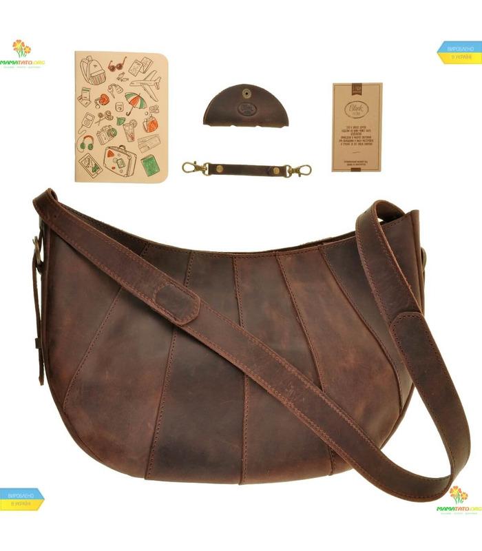 Жіноча сумка "Круасан".