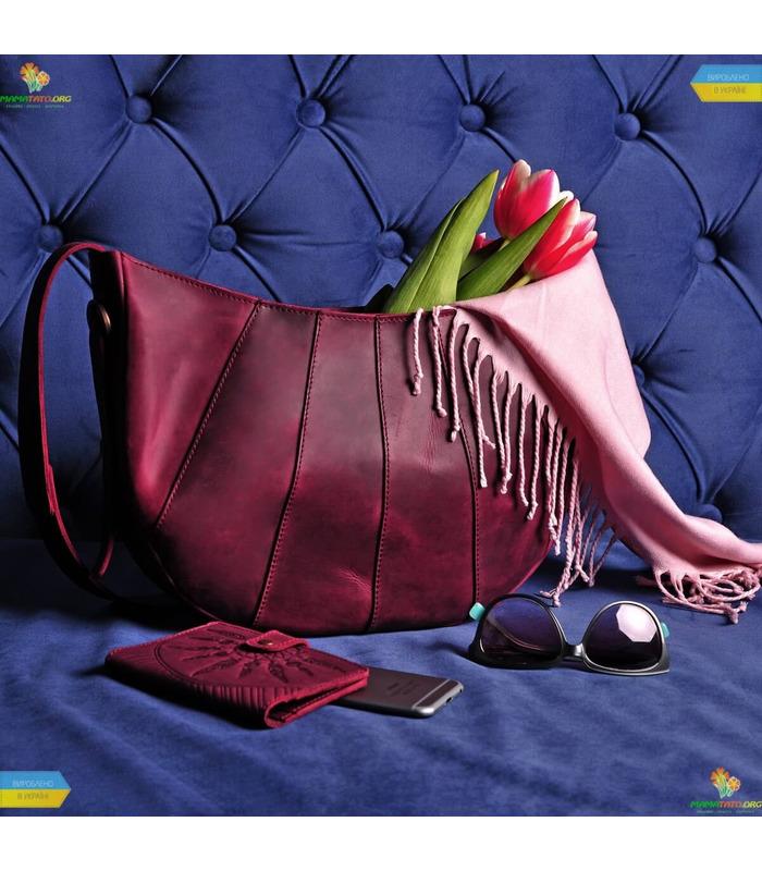 Жіноча сумка "Круасан".