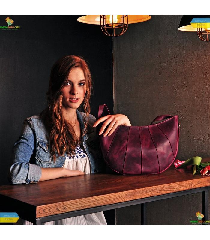 Жіноча сумка "Круасан".