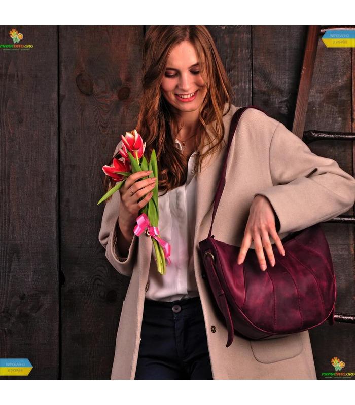 Женская сумка "Круассан".