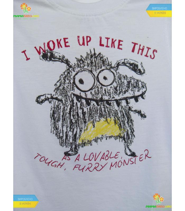 Футболка для мальчика "Монстрик" (ФБ388) супрем.