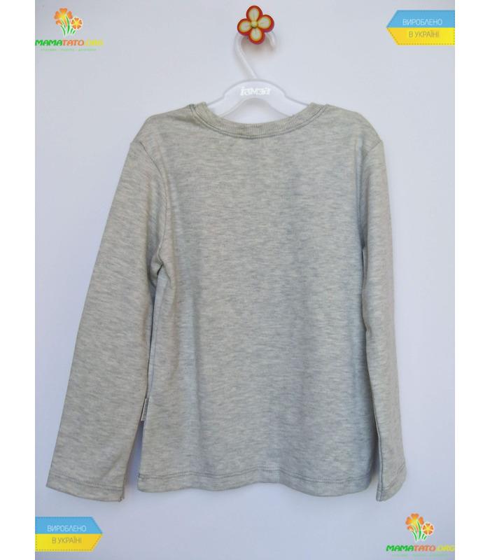 Джемпер для мальчика "Собака в каске" бол.(ФБ395) интерлок.