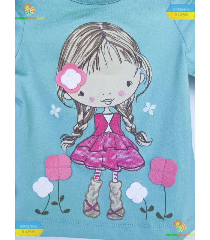 Девчачий джемпер "Девочка" (ФБ387) супрем.