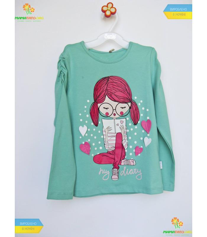 Джемпер для девочки "Дневник" (ФБ387) супрем.