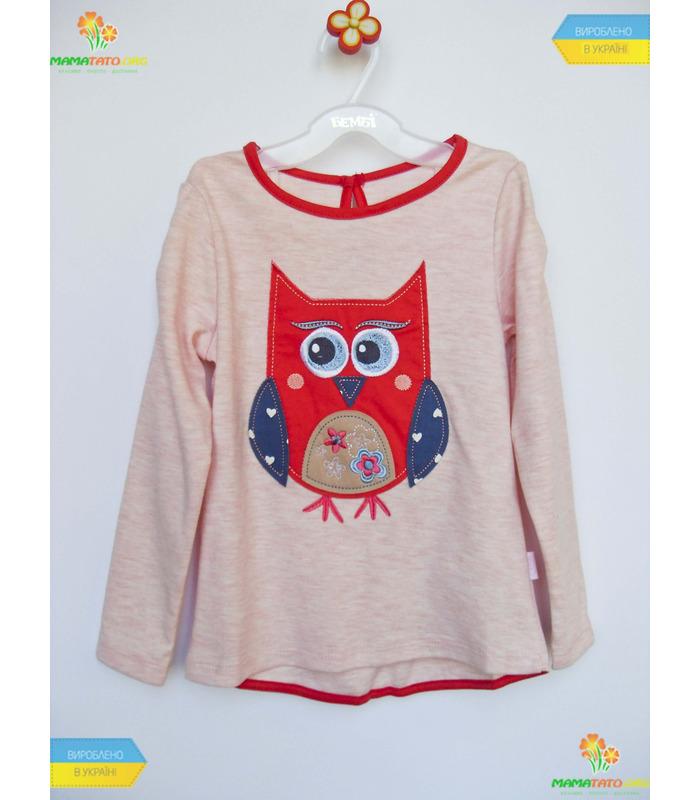 Джемпер "Сова" (ФБ385) інтерлок.