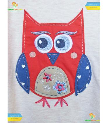 Джемпер "Сова" (ФБ385) інтерлок.