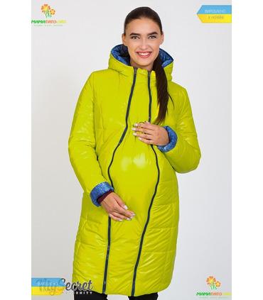 Двустороннее пальто Кристин Принт DJ от Юла Мама в категории Верхняя одежда для беременных на МамаТато