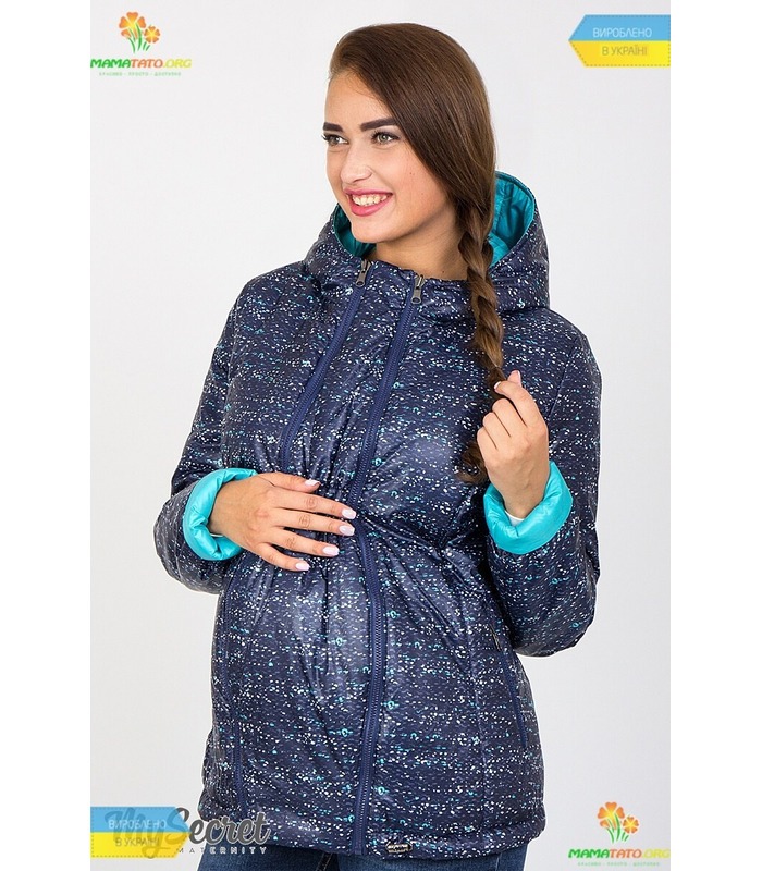 Куртка Флойд Меланжевый принт.