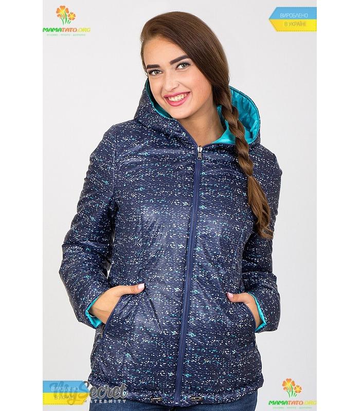 Куртка Флойд Меланжевый принт.