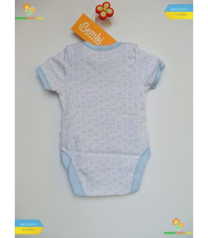 Бодик "Мордочки зверюшек" (БД58б) интерлок.