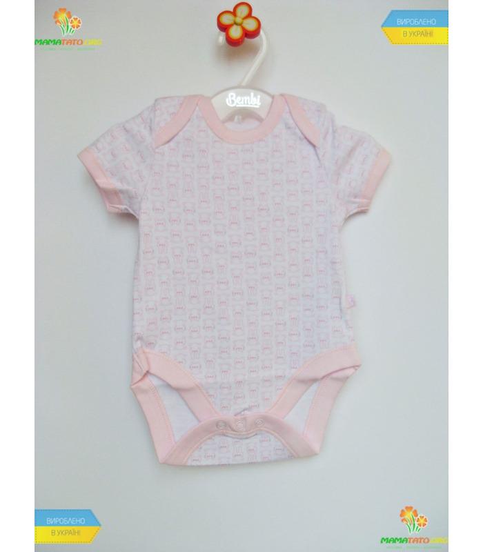 Бодик "Мордочки зверюшек" (БД58б) интерлок.