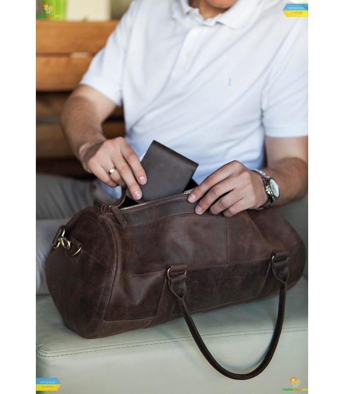 Мужская кожаная сумка "Harper".