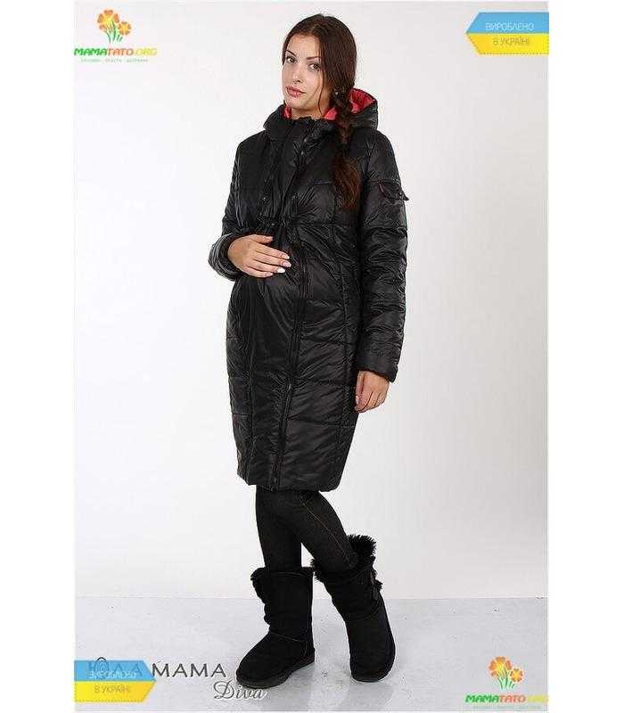 Двустороннее пальто Кристин (малина). от Юла Мама в категории Верхняя одежда для беременных на МамаТато