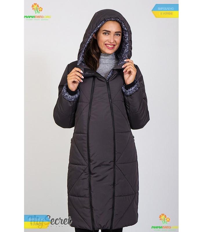 Зимнее пальто Енжи GR от Юла Мама в категории Верхняя одежда для беременных на МамаТато