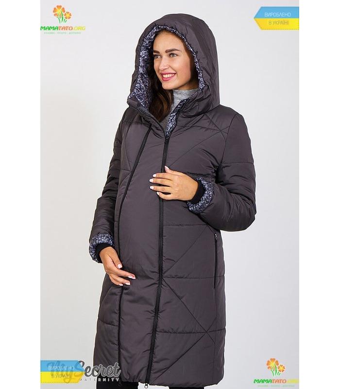 Зимнее пальто Енжи GR от Юла Мама в категории Верхняя одежда для беременных на МамаТато