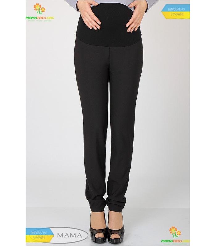 Прямі брюки вагітним Лєра теплі.