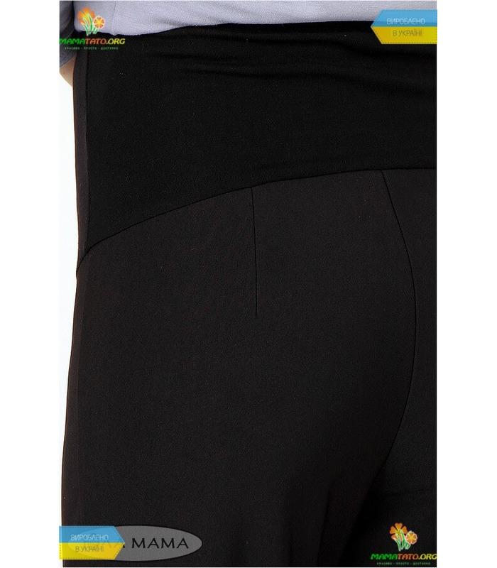 Прямі брюки вагітним Лєра теплі.