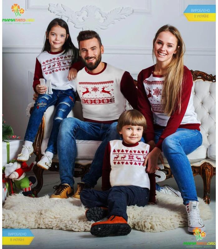 Чоловічий світшот Різдвяний-2 (мод.532).