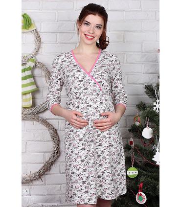Нічна сорочка Аліса стрейч від Юла Мама у категорії Нічні сорочки для вагітних на МамаТато