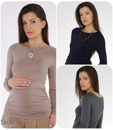 Гольф Lora для вагітних з рукавом реглан від Юла Мама у категорії Гольфи та лонгсліви вагітним на МамаТато