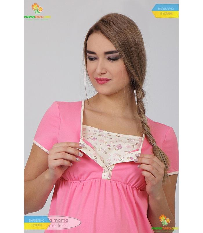 Ночная сорочка Николь RO от Юла Мама в категории Ночные рубашки для кормления на МамаТато