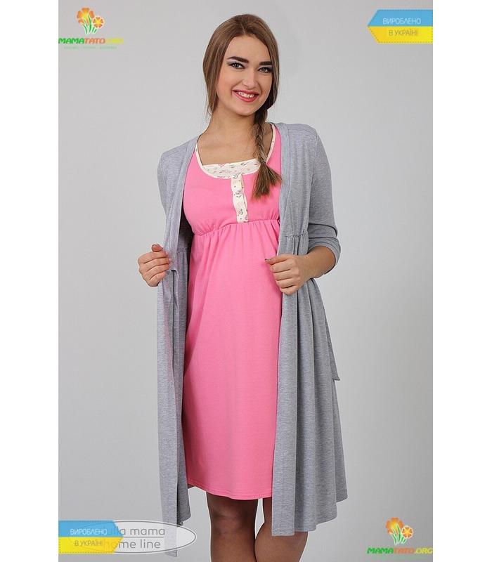 Ночная сорочка Николь RO от Юла Мама в категории Ночные рубашки для кормления на МамаТато