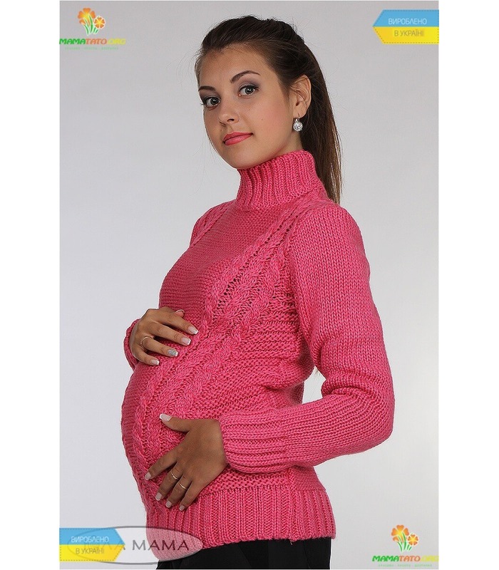 Светр Alisan для вагітних з напіввовняної пряжі 