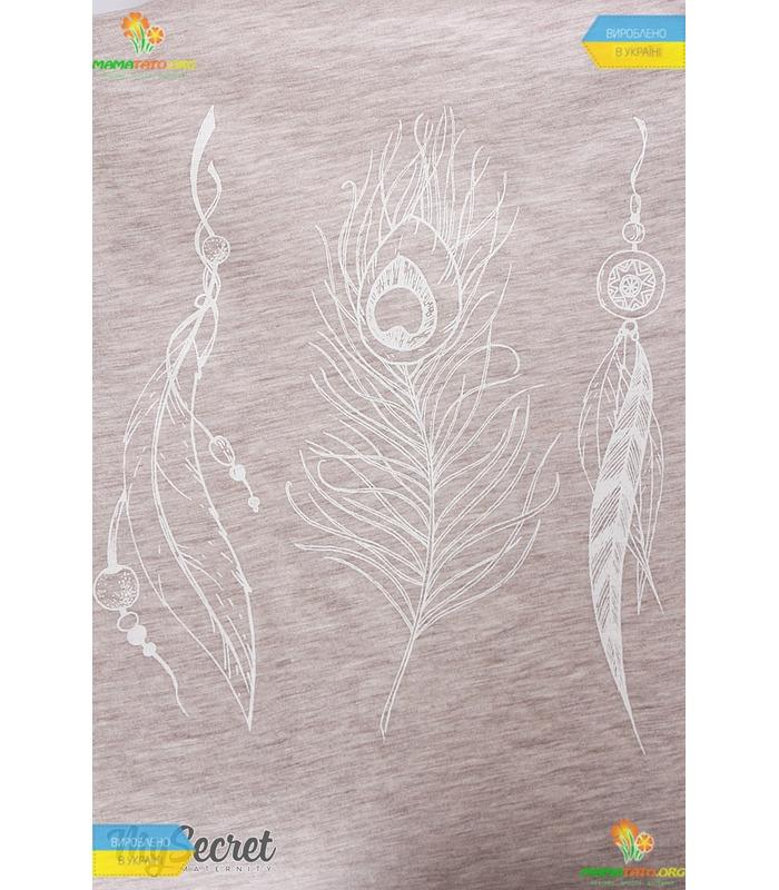 Блуза Жаклин Перышко Беж