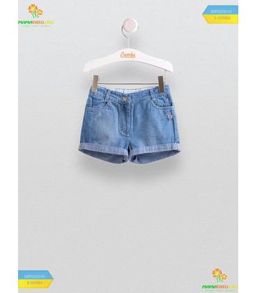 Джинсовые шорты для девочки ШР447, детские шорты джинс