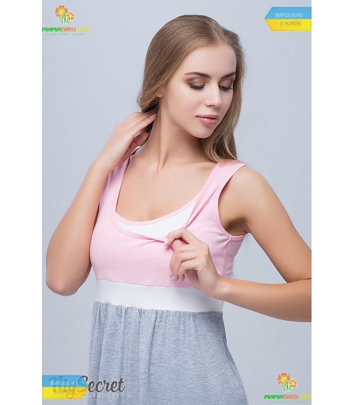 Нічна сорочка вагітним та годуючим Села NR від Юла Мама у категорії Нічні сорочки для вагітних на МамаТато