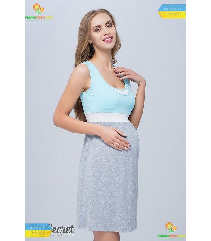 Нічна сорочка вагітним та годуючим Села NM від Юла Мама у категорії Нічні сорочки для вагітних на МамаТато