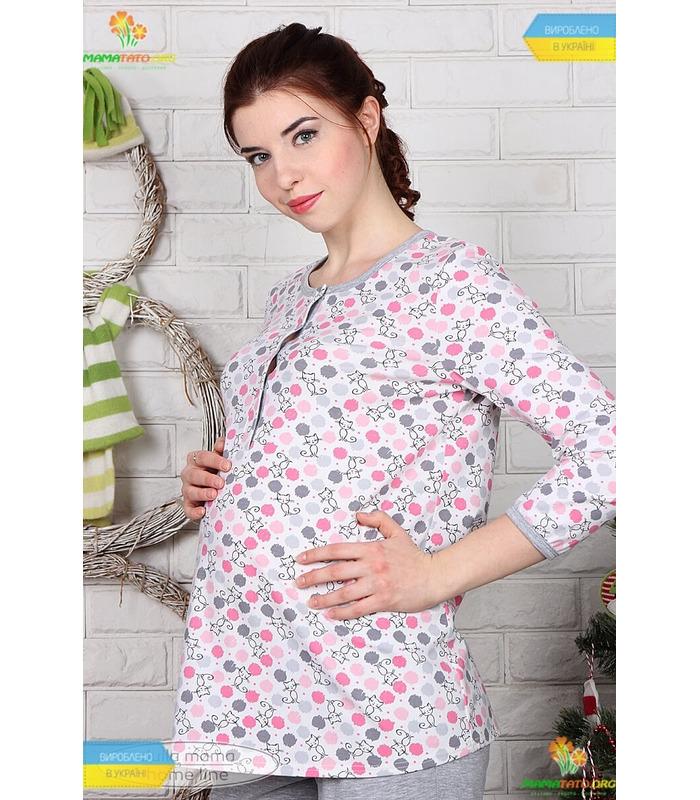Піжама Шугалайт GR від Юла Мама у категорії Піжами для годуючих мам на МамаТато