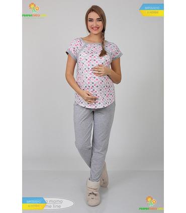 Піжама Релакс GR від Юла Мама у категорії Піжами для годуючих мам на МамаТато