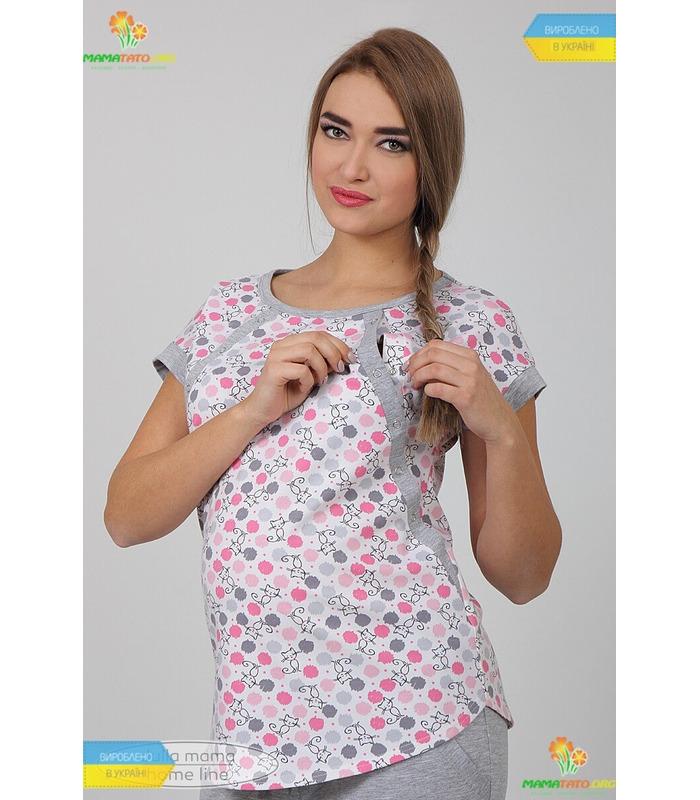 Піжама Релакс GR від Юла Мама у категорії Піжами для годуючих мам на МамаТато