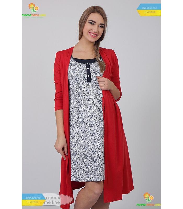 Ночная сорочка Николь BB от Юла Мама в категории Ночные рубашки для беременных на МамаТато