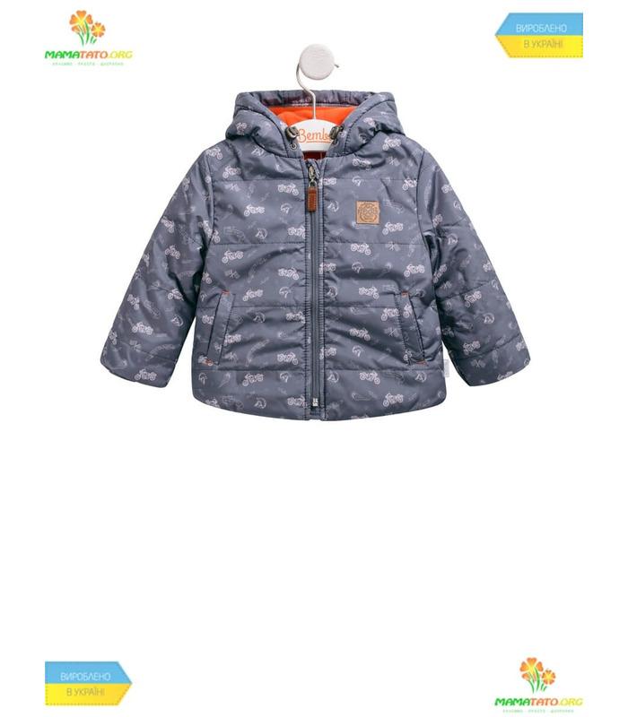 Детская куртка Мото КТ169 GR