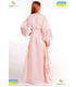 Вишитое льняное платье (мод.0038)