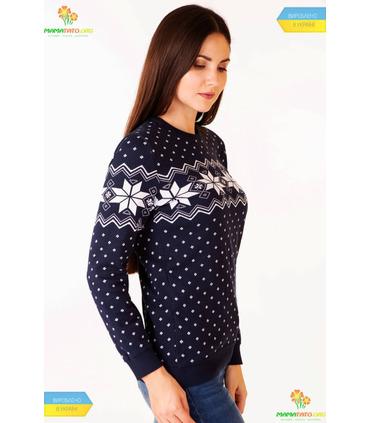 Женский вязаный свитер мод.6204