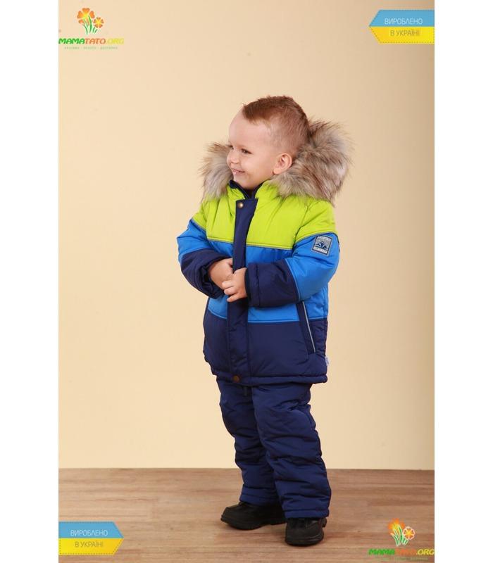 Дитячий зимовий костюм КС563 GR