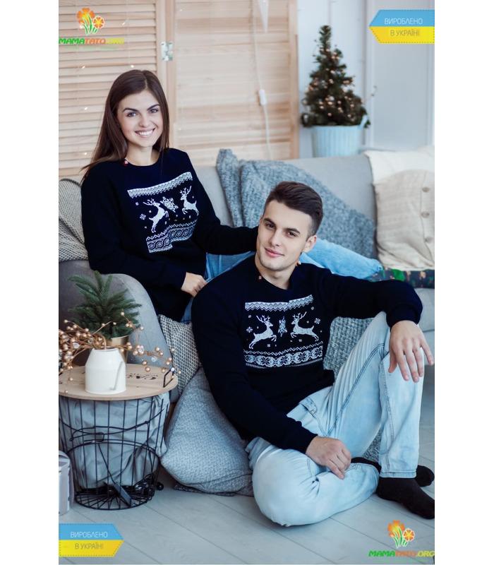 Мужской свитшот Рождественское Чудо мод.586